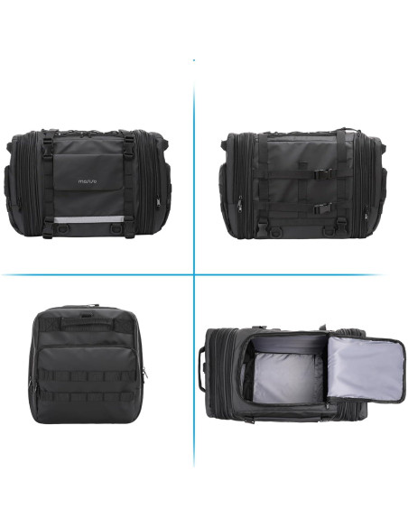 Bolsa de Cola para Motocicleta MOSISO Expandible 32L-48L