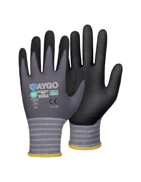 Guantes de Trabajo KAYGO KG18NB Nitrilo MicroFoam 3 Pares