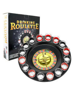 Juego de Ruleta de Shot Fairly Odd Novelties 16 Piezas