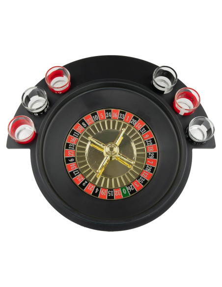 Set de Ruleta de Vasos de Chupito Fairly Odd, 6 PCS