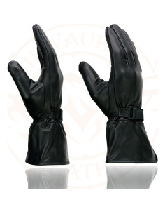 Guantes de Cuero para Mujeres Milwaukee Leather Negros 2