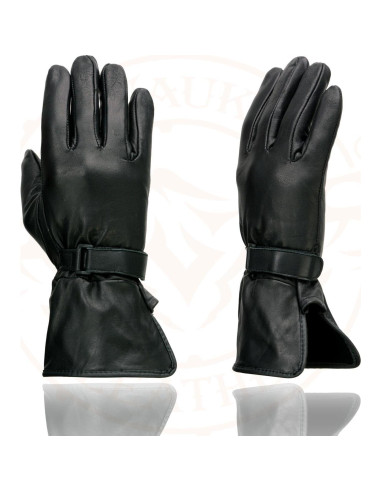 Guantes de Cuero para Mujeres Milwaukee Leather Negros