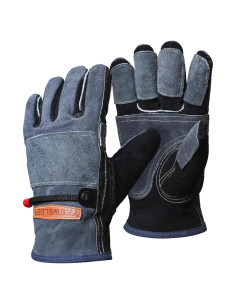 Guantes de Trabajo Yeswelder de Cuero Reforzados L