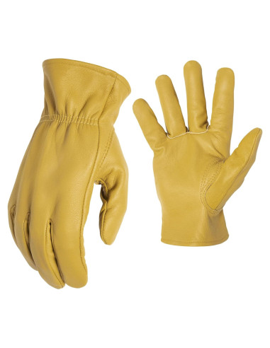 Guantes de trabajo AWP de cuero de cabra X-Large marrón