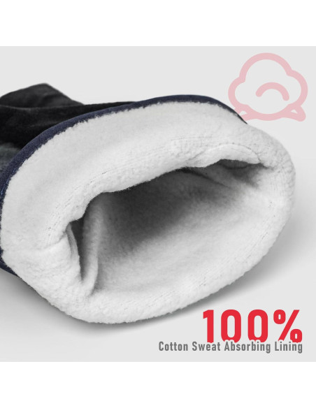 Guantes de Trabajo Yeswelder de Cuero Reforzados L