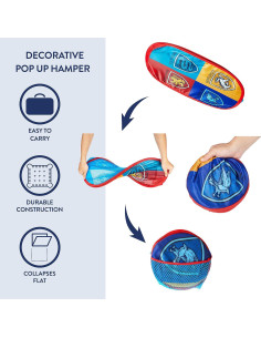 Cesto Plegable Harry Potter Idea Nuova 55 cm x 34 cm 2