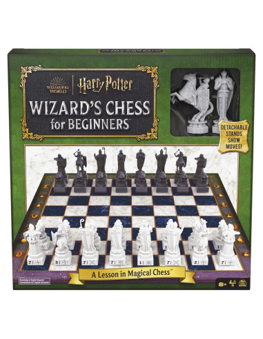 Ajedrez Mágico Harry Potter Spin Master, Juego para 2 Jugadores