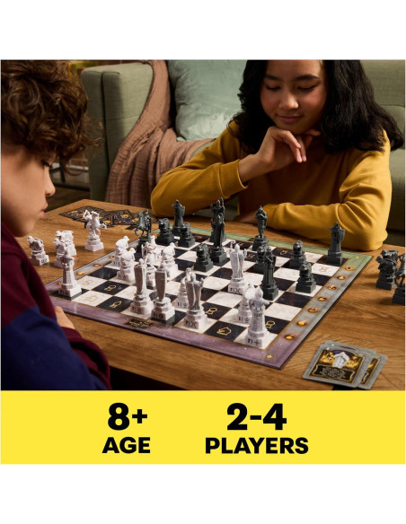 Ajedrez Mágico Harry Potter Spin Master, Juego para 2 Jugadores