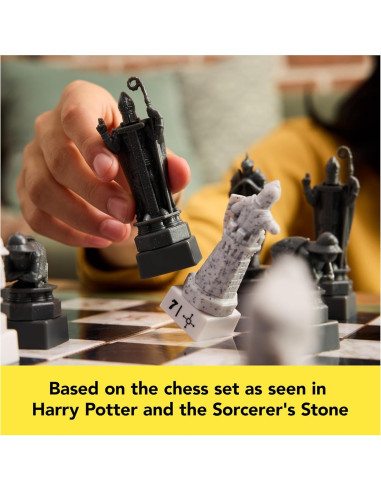 Ajedrez Mágico Harry Potter Spin Master, Juego para 2 Jugadores