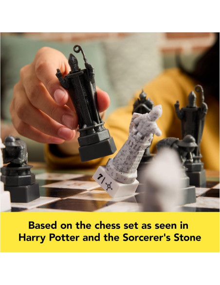 Ajedrez Mágico Harry Potter Spin Master, Juego para 2 Jugadores