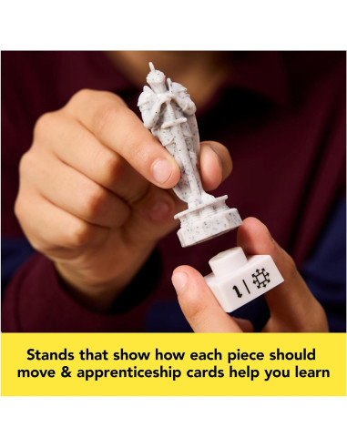 Ajedrez Mágico Harry Potter Spin Master, Juego para 2 Jugadores