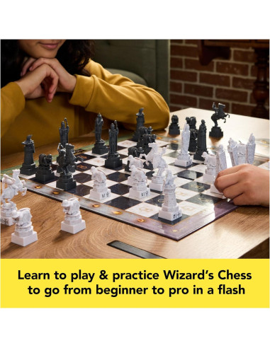 Ajedrez Mágico Harry Potter Spin Master, Juego para 2 Jugadores