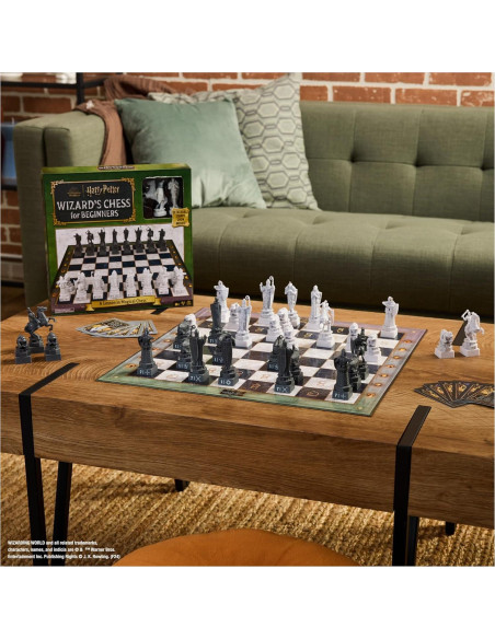 Ajedrez Mágico Harry Potter Spin Master, Juego para 2 Jugadores