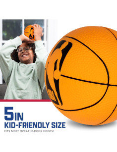 Paquete de 2 Balones de Baloncesto de Espuma 5" Franklin NBA 2