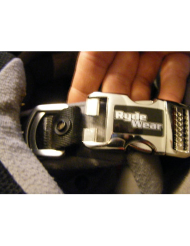 Liberación Rápida de Casco de Motocicleta Shubandit Negro