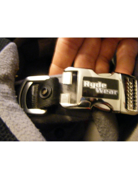 Liberación Rápida de Casco de Motocicleta Shubandit Negro