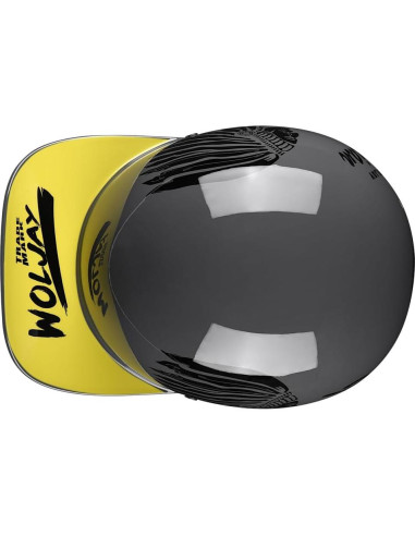 Casco de motocicleta Woljay Jr108 gris indio XX-Large