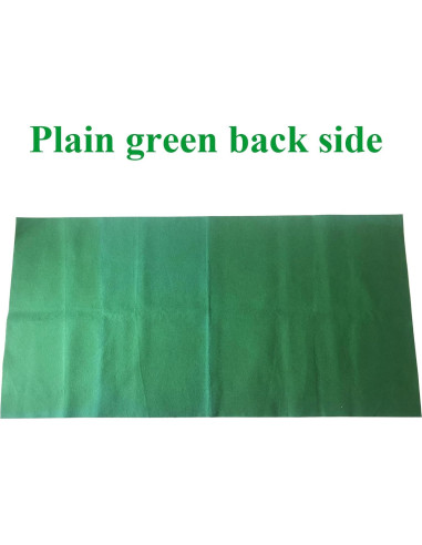 Fieltro de Mesa de Ruleta YH Poker 90x180 cm Verde