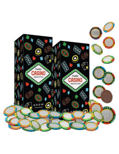 Fruidles Monedas de Chocolate con Leche 907g para Fiestas