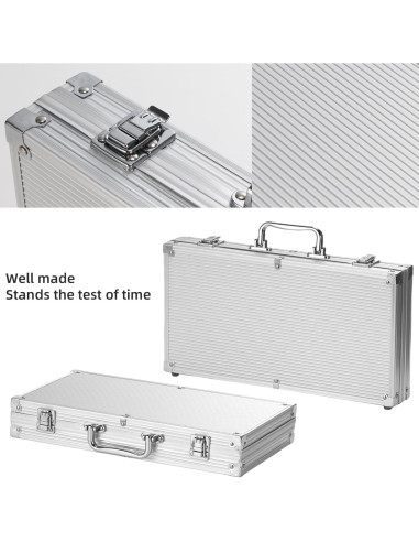 Juego de Fichas de Póker LUOBAO 300 Piezas con Estuche