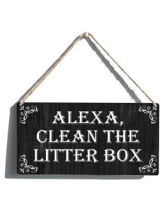 Cartel de Madera Granja Qious 30x15 cm Decoración Pared