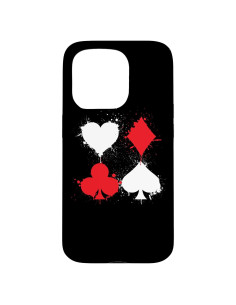 Funda Protectora iPhone 15 Pro Cartas de Póker