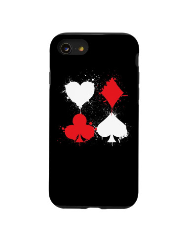 Funda Protectora iPhone SE (2020) / 7 / 8 Diseño Poker