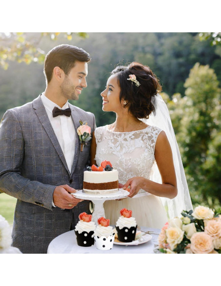 Fundas para Cupcake Confetti Couture - 24 Piezas Reversibles