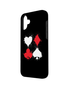 Funda Protectora iPhone 16 Plus Diseño Póker Espadas 2