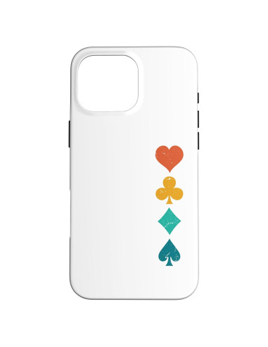 Funda Retro de Naipes Jaybeez para iPhone 16 Pro Max