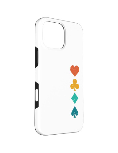 Funda Retro de Naipes Jaybeez para iPhone 16 Pro Max