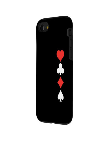 Funda Protectora Jaybeez para iPhone SE/7/8 Diseño Cartas