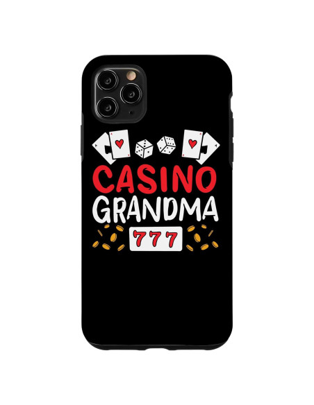 Funda para iPhone 11 Pro Max - Casino Abuela Jugadora