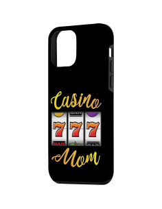 Funda iPhone 12 mini Casino Mamá Tragamonedas Divertida 2