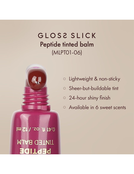 Bálsamo Tinte Peptídico Gloss Slick Absolute New York 7ml