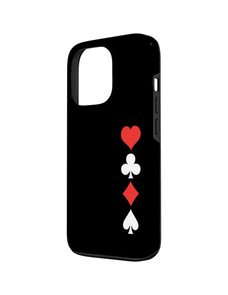 Funda Protectora para iPhone 13 Pro - Diseño de Cartas