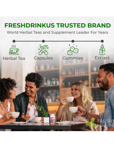 Cápsulas de Banaba FRESHDRINKUS 250 Unidades 350mg Veganas