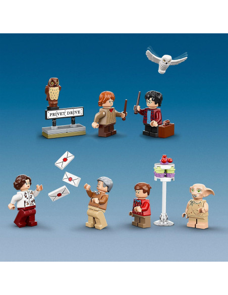 LEGO Harry Potter Casa Dursley 75968 con Coche Volador