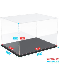 Caja de Exhibición Acrílica Choowin para Lego 40x30x25 cm 2
