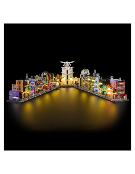 Kit de Luz LED BRIKSMAX 76444 para Lego Diagon Alley Kit de Luz LED BRIKSMAX 76444 para Lego Diagon Alley