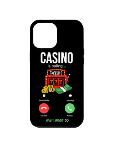 Funda iPhone 12 Pro Max Casino Llamando 19.7x12.1cm