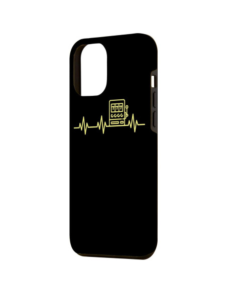 Funda iPhone 12 Pro Max Tragamonedas Corazón Afortunado