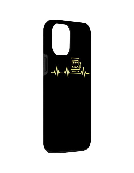 Funda iPhone 12 Pro Max Tragamonedas Corazón Afortunado