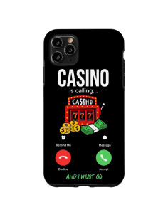 Funda iPhone 11 Pro Max Casino Estás Llamando Protección