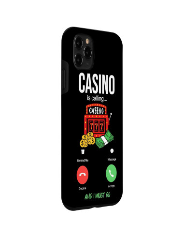 Funda iPhone 11 Pro Max Casino Estás Llamando Protección