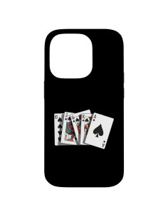 Funda Protectora iPhone 14 Pro Royal Flush Poker