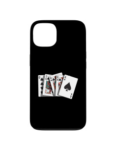 Funda iPhone 13 Poker Texas Hold'Em Royal Flush
