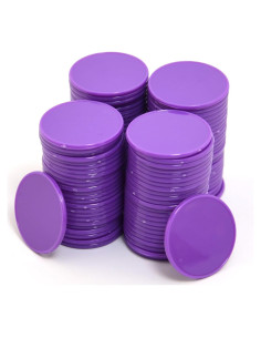 Contadores de Plástico Smartdealspro 100pcs 32mm con Caja