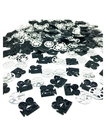 Confeti de Película JNSAXMI para Decoración de Fiesta