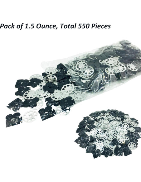 Confeti de Película JNSAXMI para Decoración de Fiesta